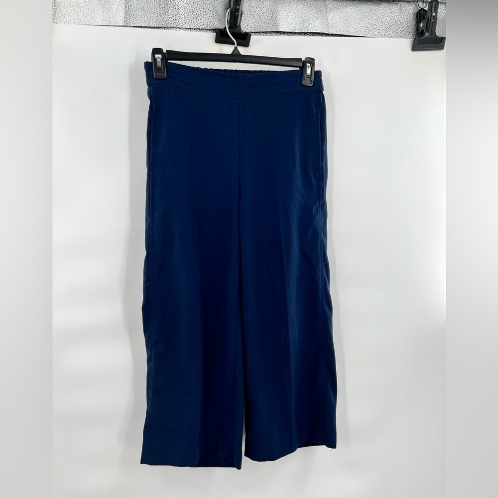 Madewell blue east pullon trousers size S